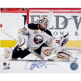 Ryan Miller Autographed Buffalo Sabres 8x10 Hockey Photo