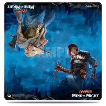 CLOSEOUT - ULTRA PRO MIND VS MIGHT 24" x 24" PLAYMAT - 8 COUNT CASE