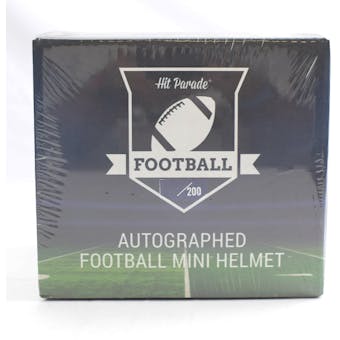 2021 Hit Parade Autographed Football Mini Helmet Hobby Box - Series 2 - Mahomes, L. Jackson, & K. Murray!!