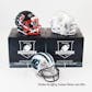 2019 Hit Parade Autographed Football Mini Helmet Hobby Box - Series 6 - P. Manning, Watson, & McCaffrey!!!