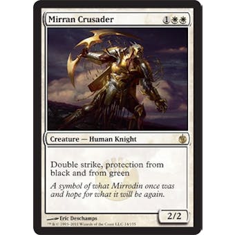 Magic the Gathering Mirrodin Besieged Single Mirran Crusader - NEAR MINT (NM)