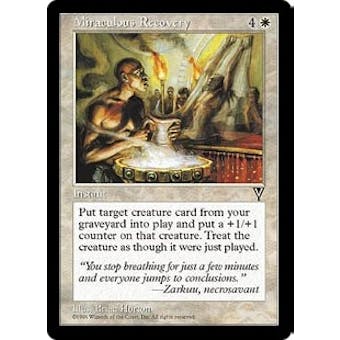 Magic the Gathering Visions Single Miraculous Recovery - NEAR MINT (NM)