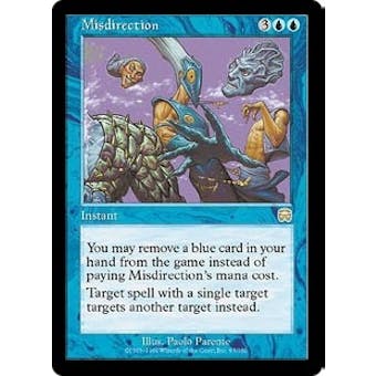 Magic the Gathering Mercadian Masques Single Misdirection - MODERATE PLAY (MP)