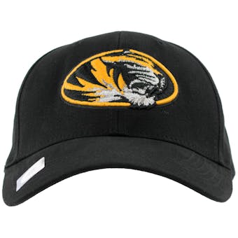 Missouri Tigers Top Of The World Floss Black Adjustable Hat (Adult One Size)