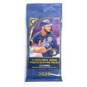 2020 Topps Gallery Baseball Jumbo Value 12-Card Pack