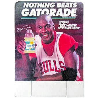 1993 Michael Jordan "Nothing Beats Gatorade" In-Store Display