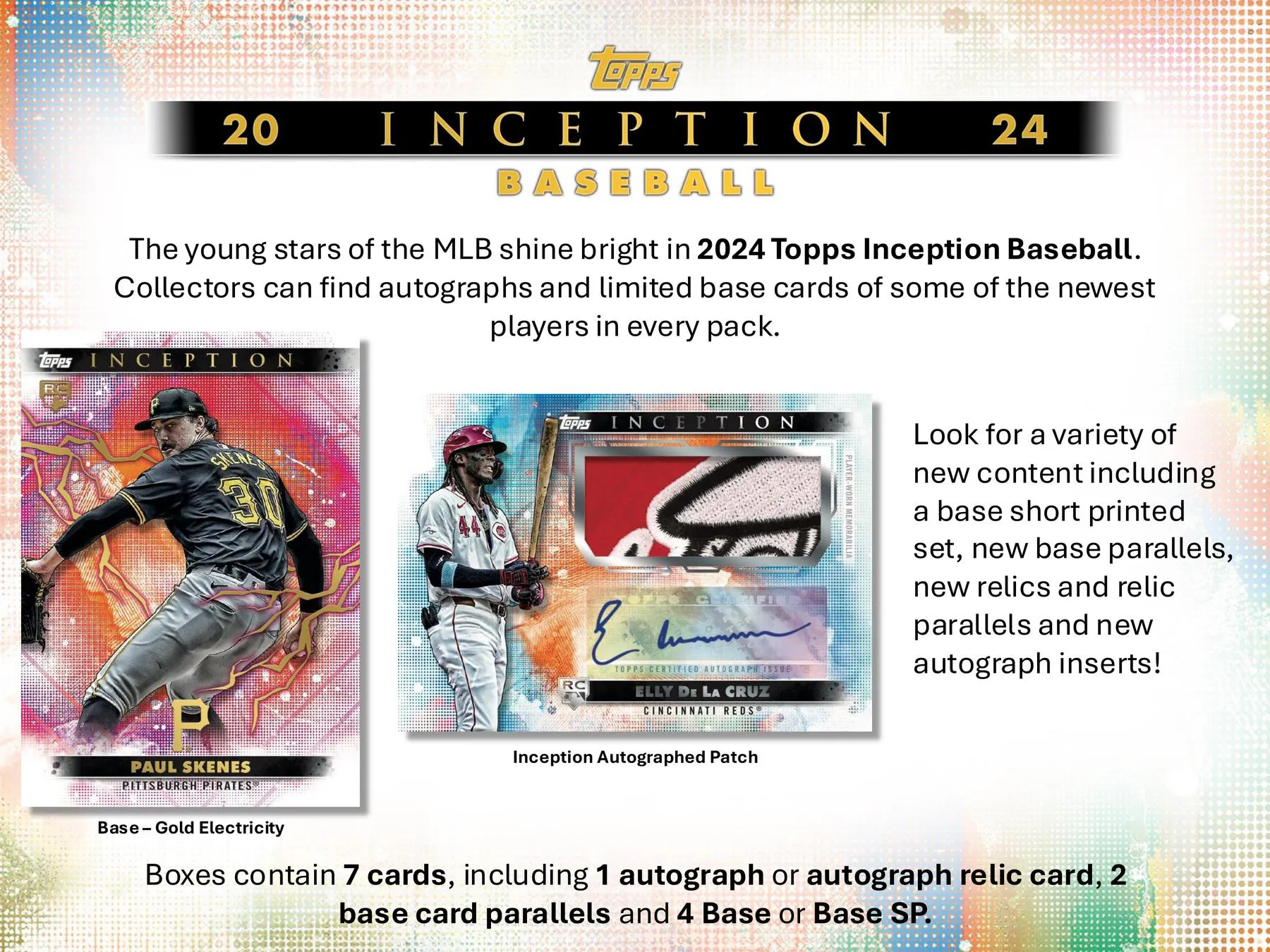 Topps Product Inception 2024 Topps Inception Baseball Hobby Box | DA Card World