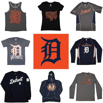 Detroit Tigers Officially Licensed MLB Apparel Liquidation - 450+ Items, $18,500+ SRP!