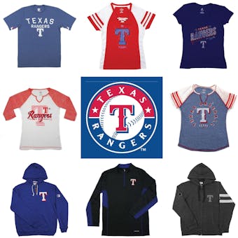 Texas Rangers Officially Licensed MLB Apparel Liquidation - 550+ Items, $26,000+ SRP!