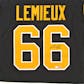 Mario Lemieux Autographed Pittsburgh Penguins Black Hockey Jersey (Schwartz COA)
