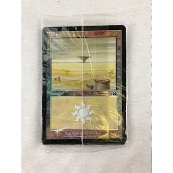 Magic the Gathering Promotional Plains Foil (Arena Mercadian Masques) Sealed Pack of 10!