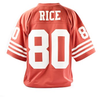 Jerry Rice Mitchell & Ness Jersey 49ers Size L Red