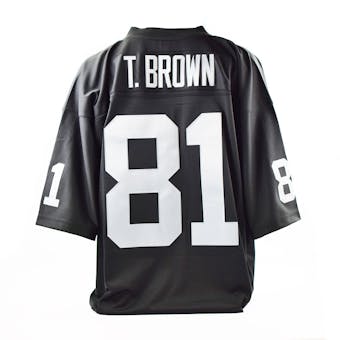 Tim Brown Mitchell & Ness Jersey Oakland Raiders Size XL Black