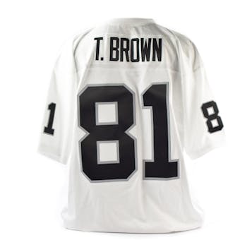 Tim Brown Mitchell & Ness Jersey Oakland Raiders Size XL White