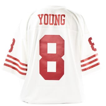 Steve Young Mitchell & Ness Jersey San Francisco 49ERS White SIZE XL