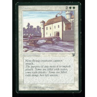 Magic the Gathering Legends Single Moat - MODERATE PLAY (MP)