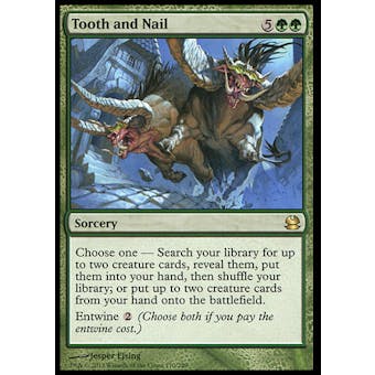 Magic the Gathering Modern Masters Single Tooth and Nail Foil