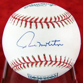 Paul Molitor Autographed Milwaukee Brewers Official Hall of Fame Baseball (Tristar)