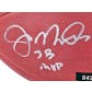 Joe Montana & Dan Marino Autographed Super Bowl XIX Wilson Football (Mounted Memories)