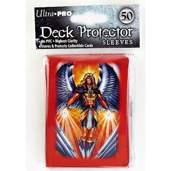Ultra Pro Angel Red Standard Deck Protectors 50 Count Pack