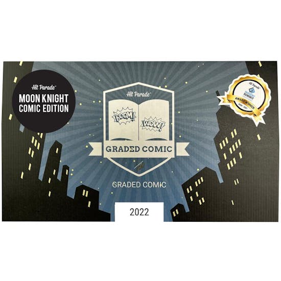2022 Hit Parade Moon Knight Graded Comic Edition Hobby Box - Series 1 - 1st Moon Knight App & STAN LEE AUTO!