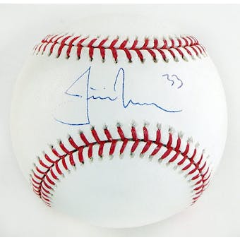 Justin Morneau Autographed Official Major League Baseball