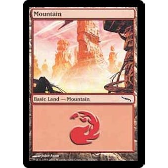 Magic the Gathering Mirrodin Single Mountain (302) Foil