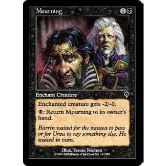 Magic the Gathering Invasion Single Mourning Foil