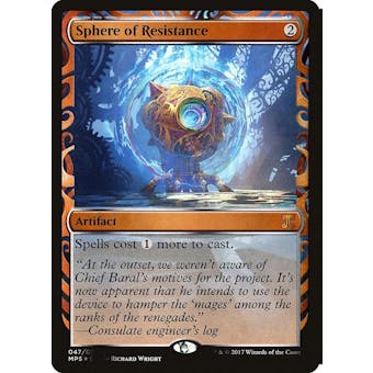 Magic the Gathering Kaladesh Inventions FOIL Sphere of Resistance NEAR MINT (NM)