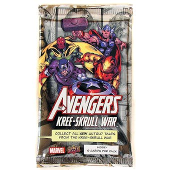 Marvel Avengers Kree-Skrull War Trading Cards Hobby Pack (Upper Deck 2011)