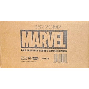 Marvel Greatest Heroes Trading Cards 12-Box Case (Rittenhouse 2012)