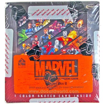 Marvel Greatest Heroes Trading Cards Archives Box (Rittenhouse 2012)