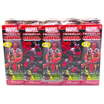 Marvel HeroClix: Deadpool Booster Brick (10ct.)