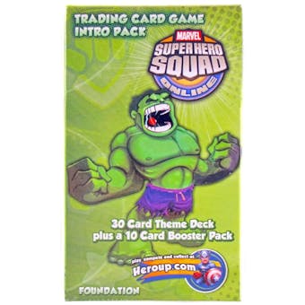 Marvel Super Hero Squad Trading Card Game Single Player Intro Pack (Hulk)