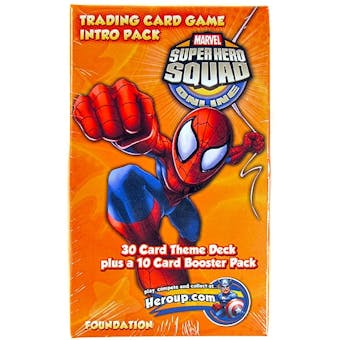 Marvel Super Hero Squad Trading Card Game Single Player Intro Pack (Spiderman)