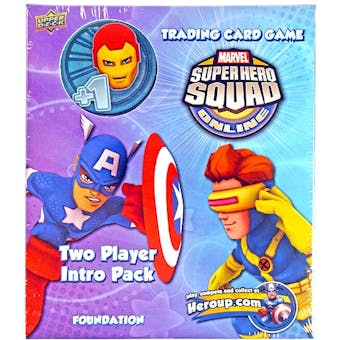 Marvel Super Hero Squad Trading Card Game Two Player Intro Pack