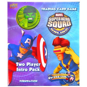 Marvel Super Hero Squad Trading Card Game Two Player Intro Pack (Hulk)