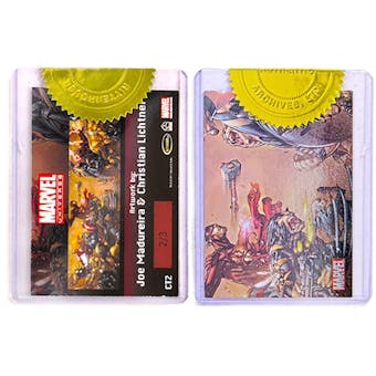 2011 Marvel Universe Case-Toppers #CT2 Wolverine Quicksilver Blob