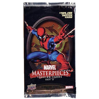 Marvel Masterpieces Series 3 Pack (2008 Upper Deck)