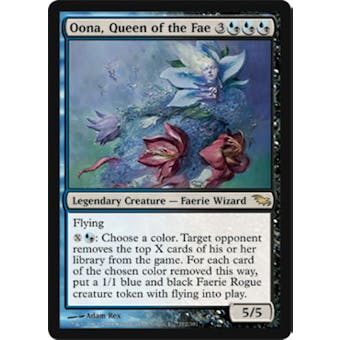Magic the Gathering Shadowmoor Single Oona, Queen of the Fae - NEAR MINT (NM)