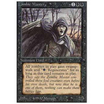 Magic the Gathering Unlimited Single Zombie Master - NEAR MINT (NM)