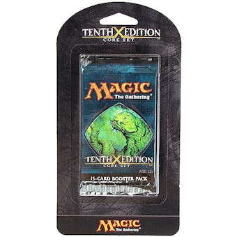 Magic the Gathering 10th Edition Hanging Blister Booster Pack
