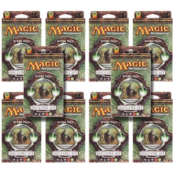Magic the Gathering 2011 Core Set Intro Pack - Stampede of Beasts (Lot of 10)