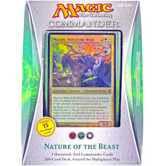 Magic the Gathering Commander Deck (2013) - Nature of the Beast
