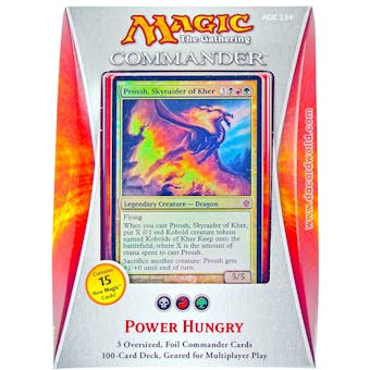 Magic the Gathering Commander Deck (2013) - Power Hungry