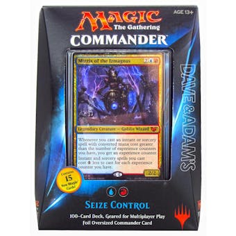 Magic the Gathering Commander Deck (2015) - Seize Control (Blue/Red)