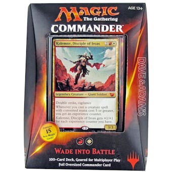 Magic the Gathering Commander Deck (2015) - Wade into Battle (Red/White)