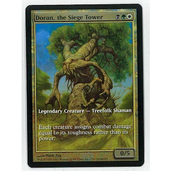 Magic the Gathering Promo Single Doran, the Siege Tower Foil (Textless) - SLIGHT PLAY (SP)