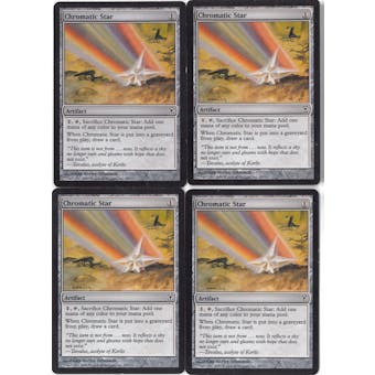 Magic the Gathering time Spiral Single PLAYSET Chromatic Sphere X4 - SLIGHT PLAY (SP)