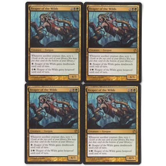 Magic the Gathering Theros PLAYSET Reaper of the Wilds X4 - NEAR MINT (NM)
